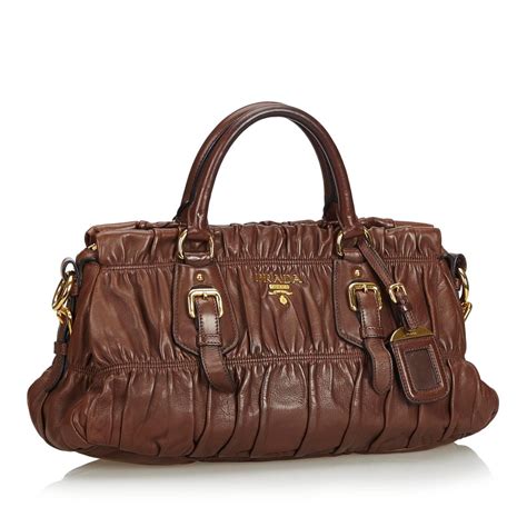 prada leather type|borsa Prada leather.